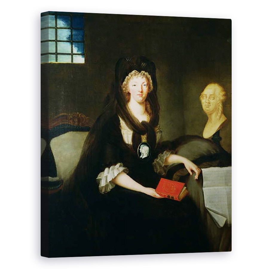 Tablou canvas - Marquise de Brehan - Marie-Antoinette 1755-93 la Conciergerie, 40 x 50 cm