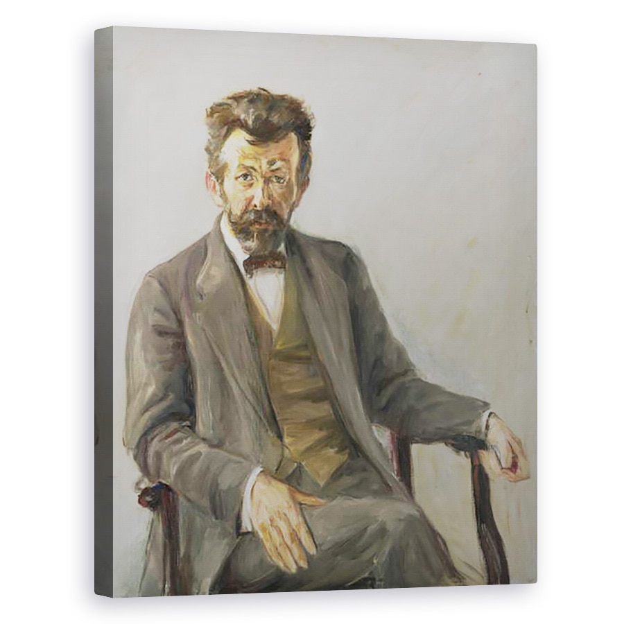 Tablou canvas - Max Liebermann - Poetul Richard Dehmel 1863-1920, 60 x 75 cm