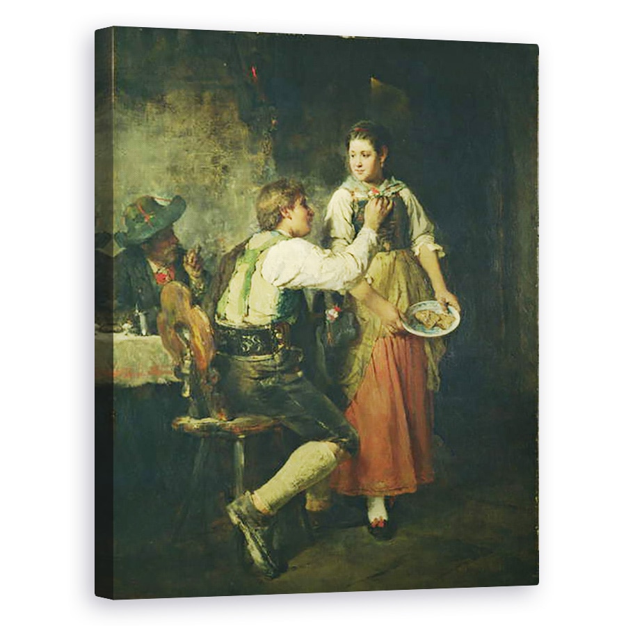 Tablou canvas - Matthias Schmid - Declaratie de dragoste, 40 x 50 cm