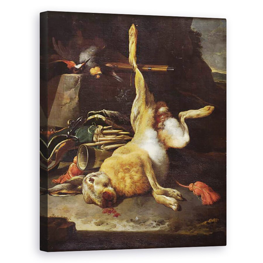 Tablou canvas - Melchior de Hondecoeter - Hare, 40 x 50 cm