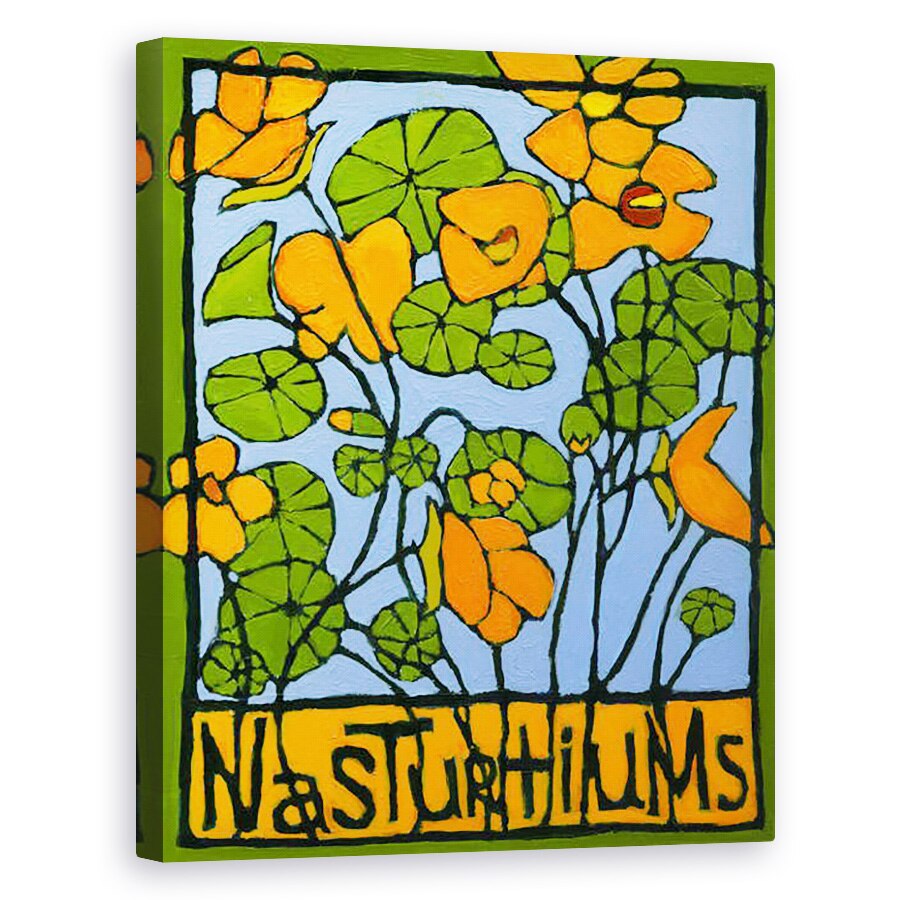 Tablou canvas - Megan Moore - Nasturtiu, 2004, 40 x 50 cm