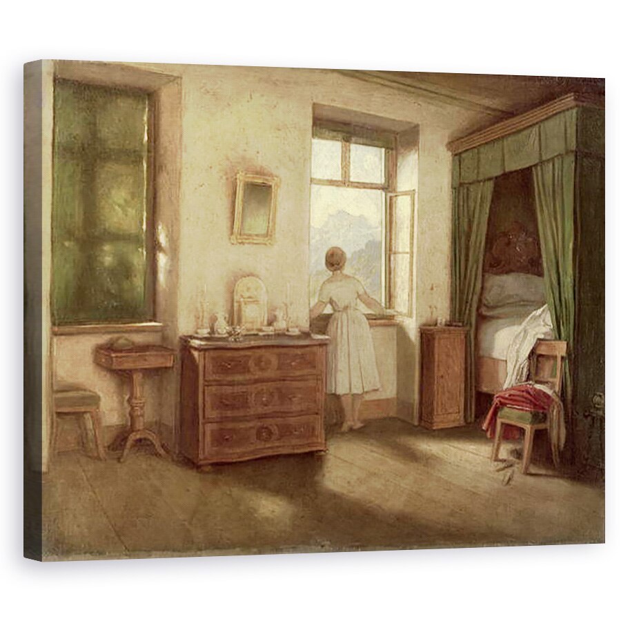 Tablou canvas - Moritz Ludwig von Schwind - Ora Dimineata, 40 x 50 cm