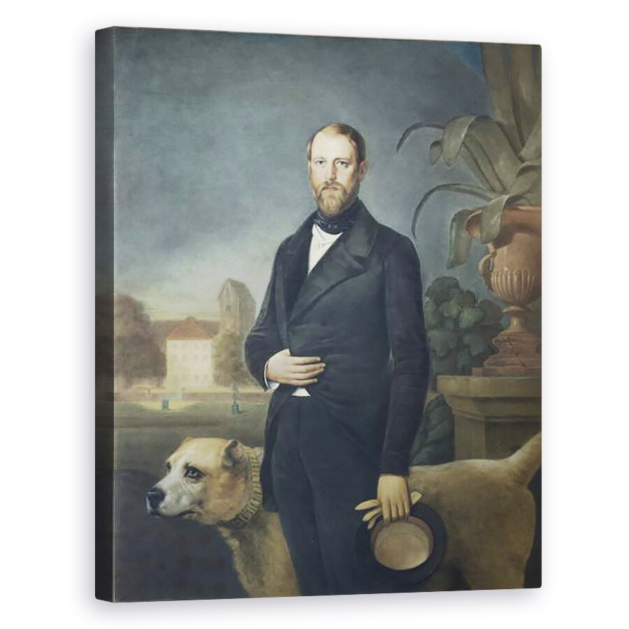 Tablou canvas - Scoala Germana - Otto von Bismarck, 40 x 50 cm
