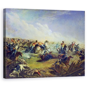 Tablou canvas - Mikhail Yuryevich Lermontov - Husarii Garzii ataca langa Varsovia in 26 august 1831, 60 x 75 cm Tablou canvas - Mikhail Yuryevich Lermontov - Husarii Garzii ataca langa Varsovia in 26 august 1831, 60 x 75 cm