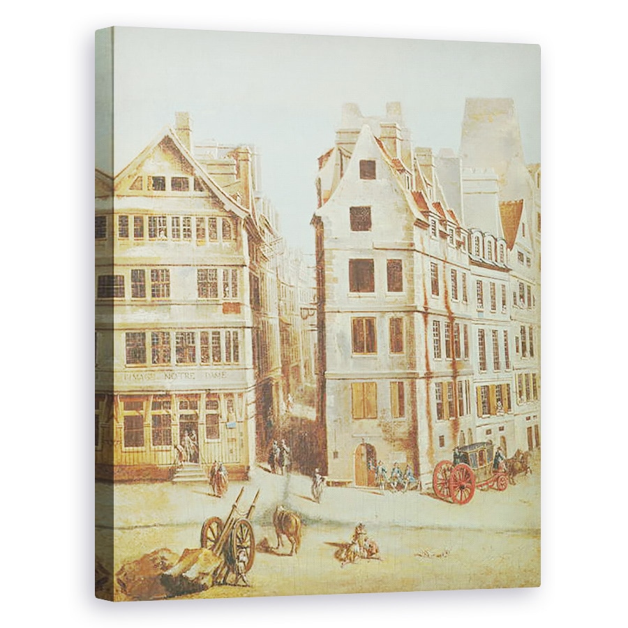 Tablou canvas - Nicolas Raguenet - Cabaretul Image Notre-Dame, 40 x 50 cm