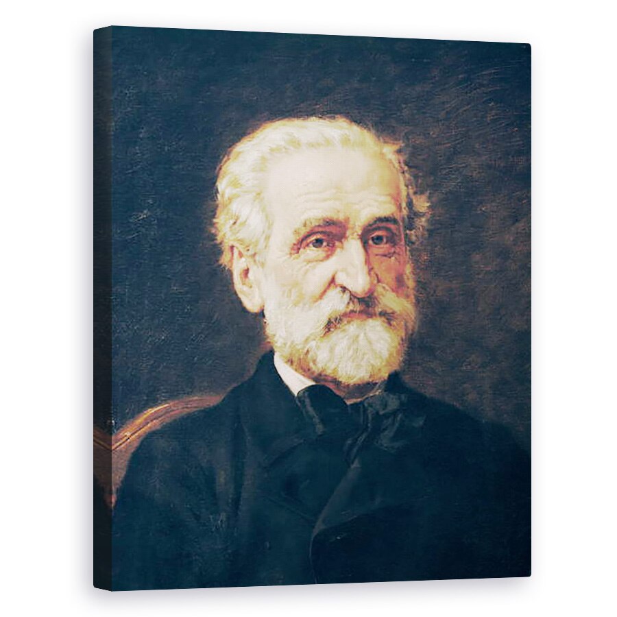 Tablou canvas - Scoala Italiana - Giuseppe Verdi, 80 x 100 cm