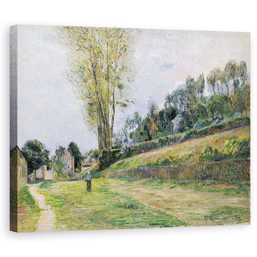 Tablou canvas - Paul Gauguin - Strada din Rouen, 40 x 50 cm