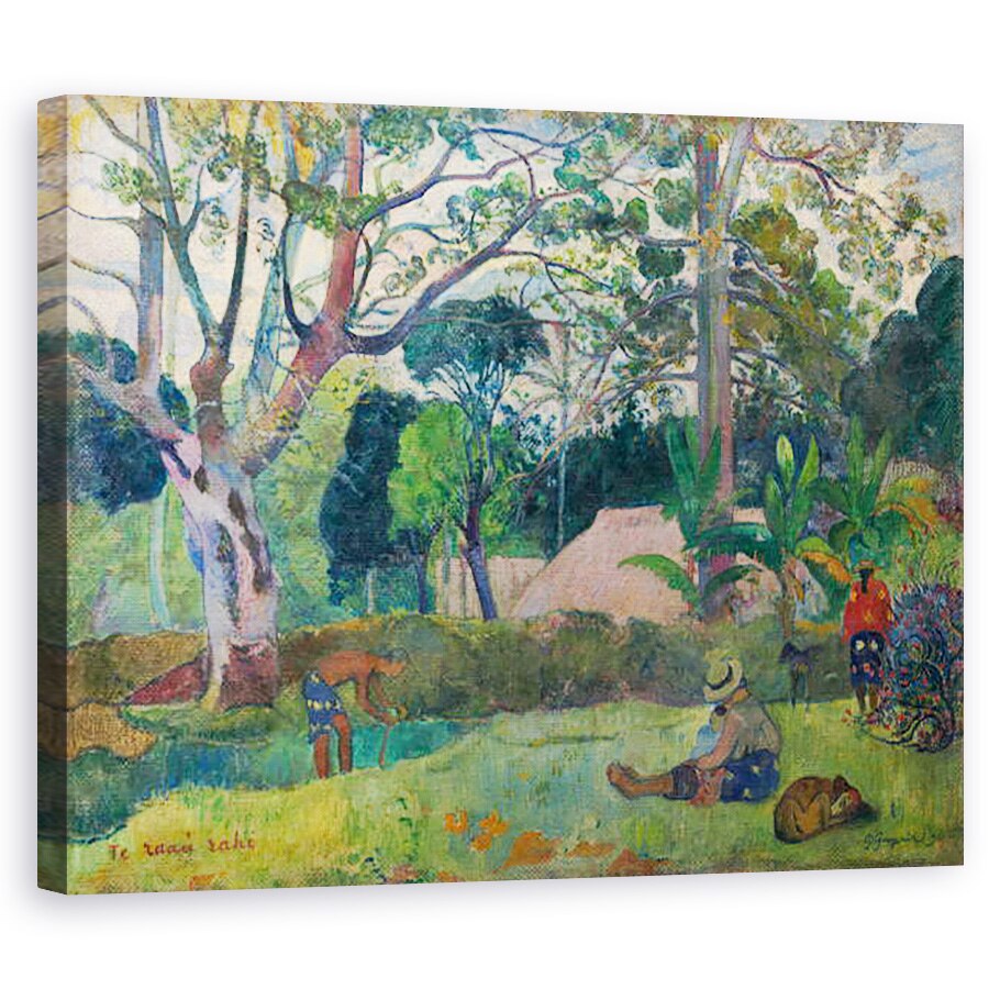 Tablou canvas - Paul Gauguin - Copacul Mare Te raau rahi, 40 x 50 cm