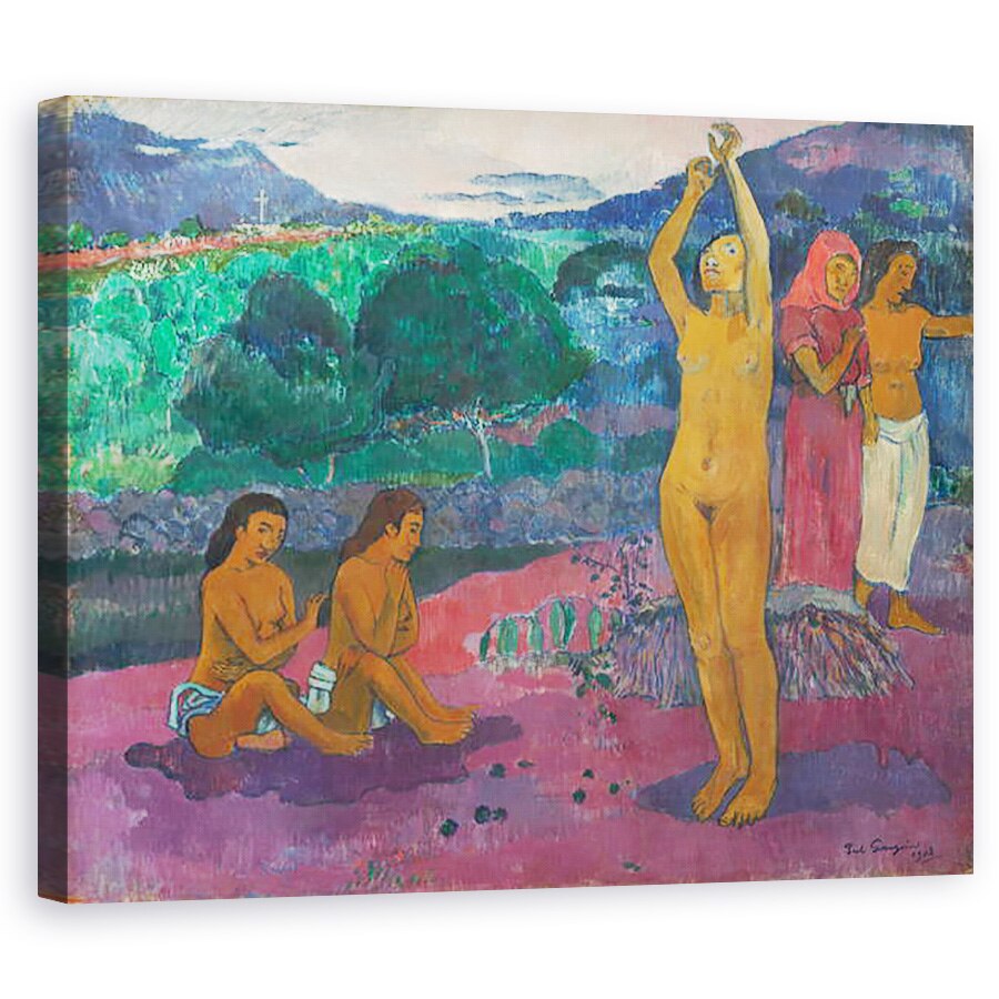 Tablou canvas - Paul Gauguin - Invocarea, 40 x 50 cm