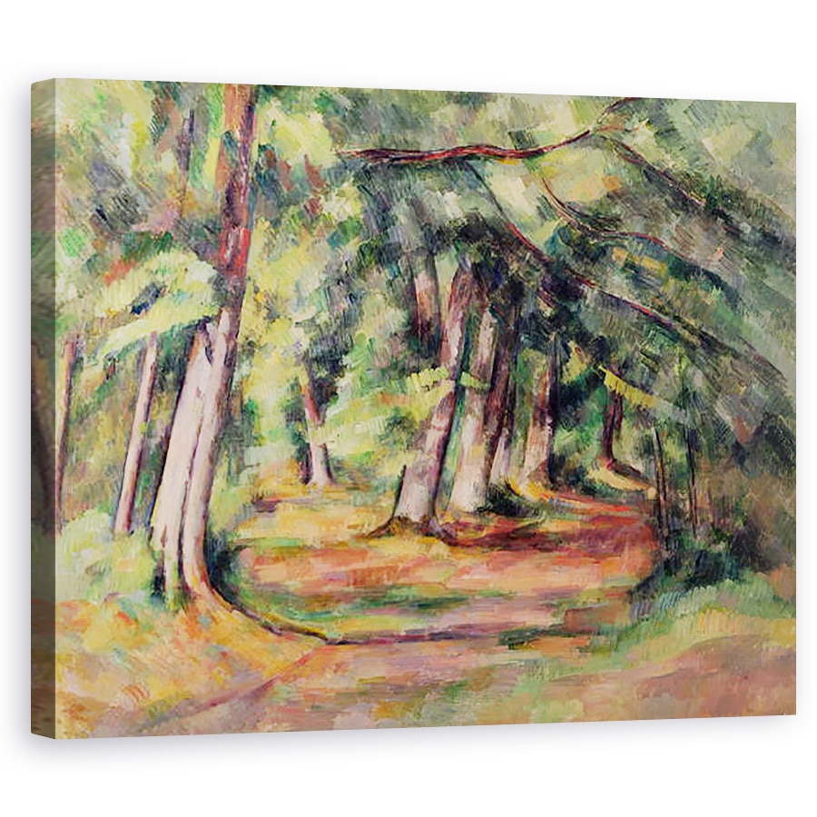 Tablou canvas - Paul Cezanne - Underwood langa Jas de Bouffan 1890-94, 40 x 50 cm