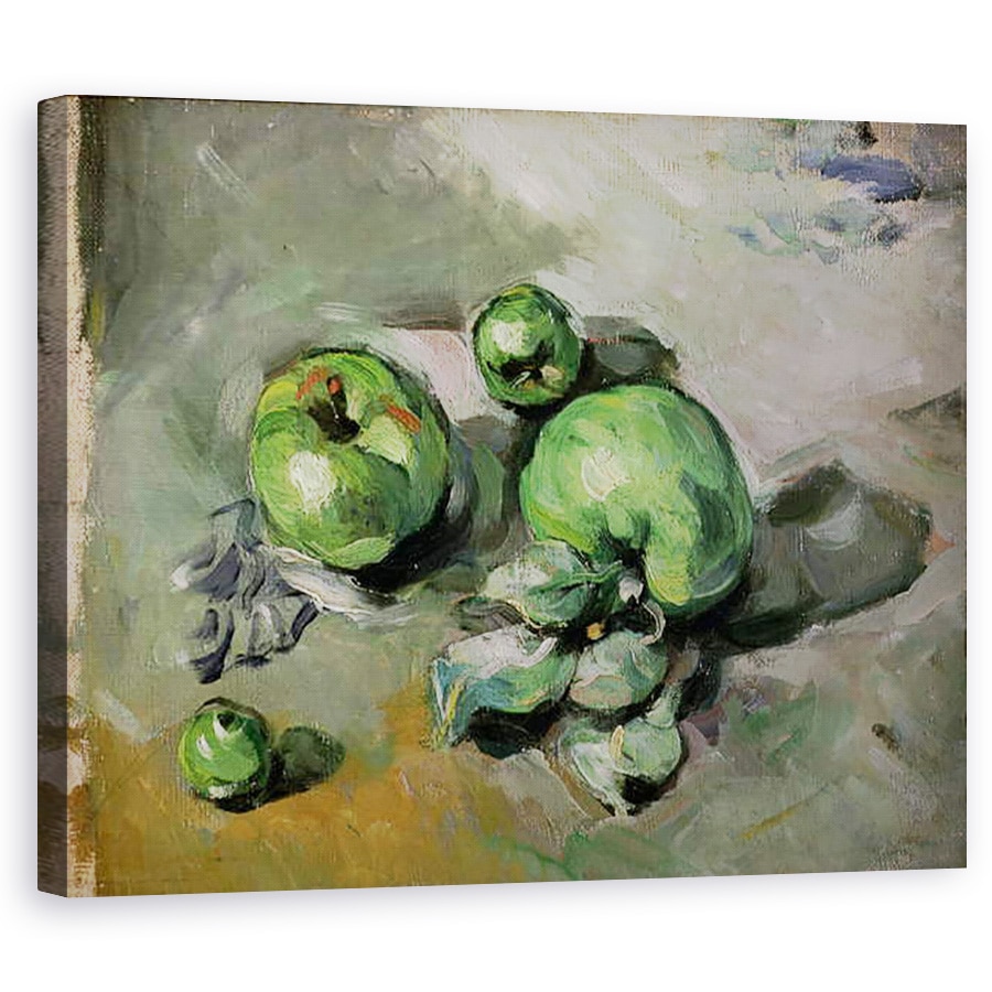 Tablou canvas - Paul Cezanne - Mere Verzi, 40 x 50 cm