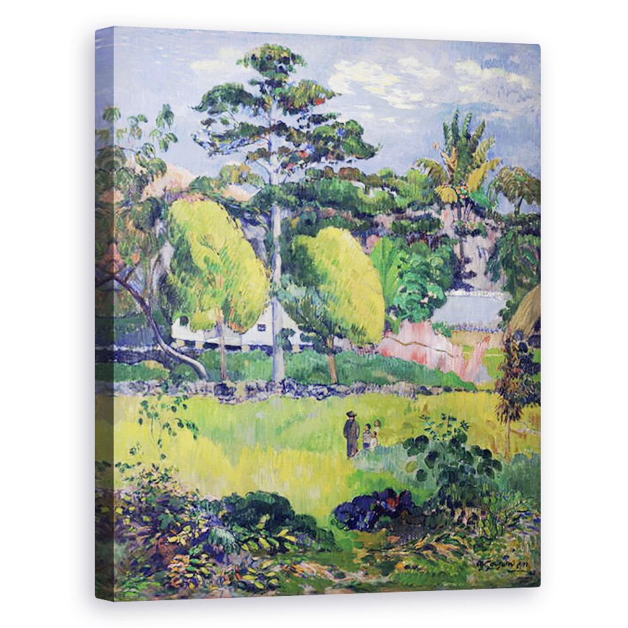 Tablou canvas - Paul Gauguin - peisaj, 40 x 50 cm