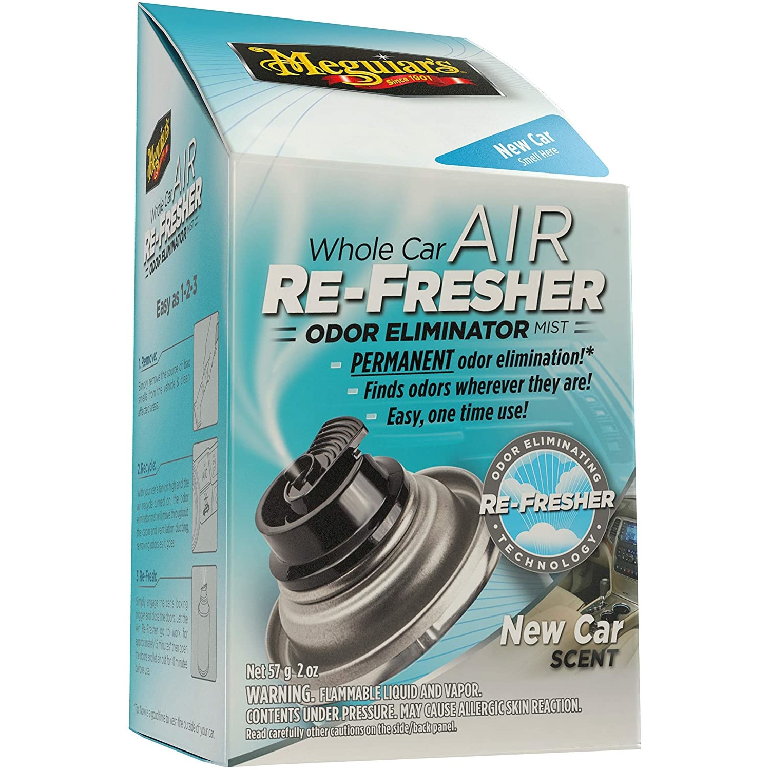 Odorizant pentru sistem de ventilatie Meguiar’s