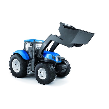 Macheta Tractor Agricol New Holland cu cupa 1/50 - Bburago Macheta Tractor Agricol New Holland cu cupa 1/50 - Bburago