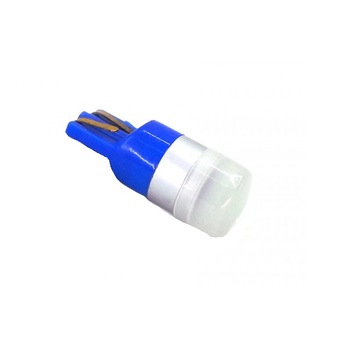 Set 2 becuri LED T10, W5W, 12V CANBUS,190 lm, Albastru Set 2 becuri LED T10, W5W, 12V CANBUS,190 lm, Albastru