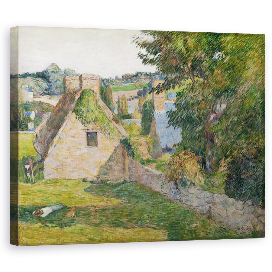 Tablou canvas - Paul Gauguin - Campul de Derout-Lollichon, 40 x 50 cm