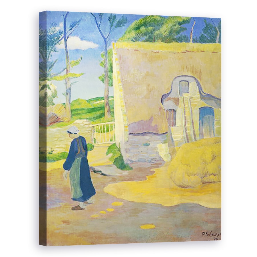 Tablou canvas - Paul Serusier - Ferma la Le Pouldu, 60 x 75 cm