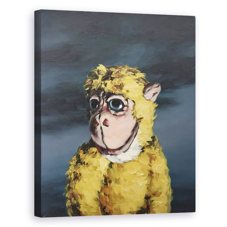 Tablou canvas - Peter Jones - Aur Monkey, 2008, 40 x 50 cm