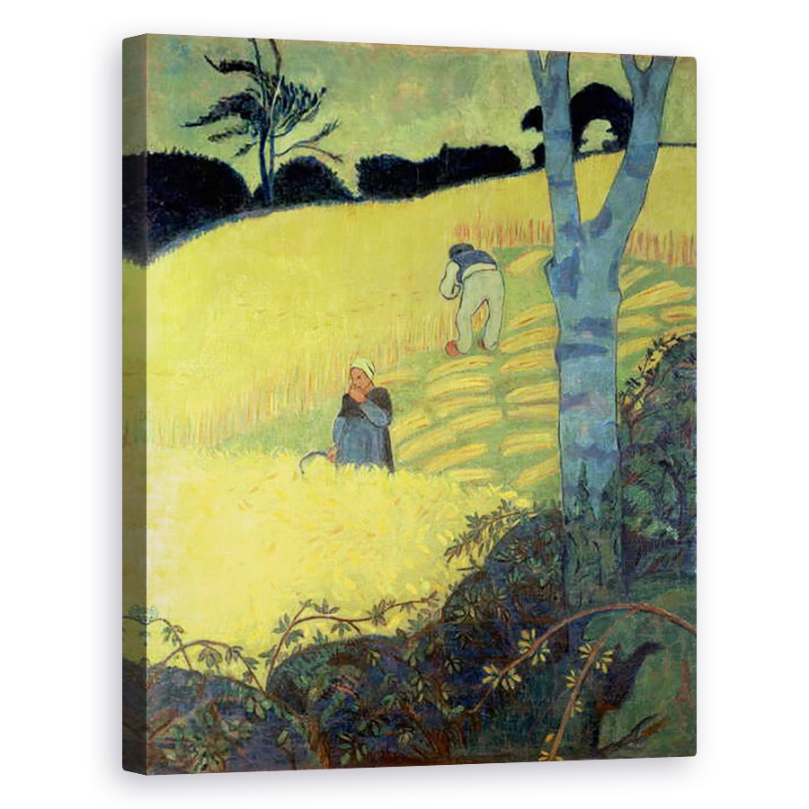 Tablou canvas - Paul Serusier - Recolta scena, 40 x 50 cm