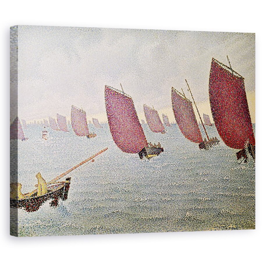 Tablou canvas - Paul Signac - Vant, Concarneau, 40 x 50 cm