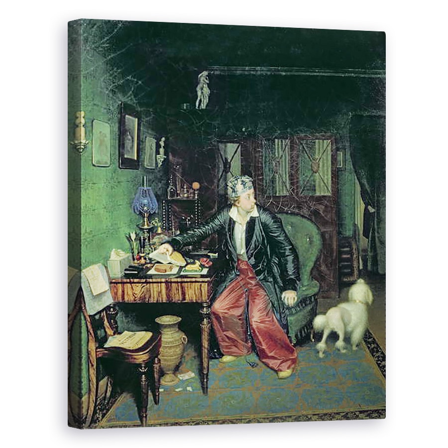 Tablou canvas - Pavel Andreevich Fedotov - Micul dejun al Aristocratului, 40 x 50 cm