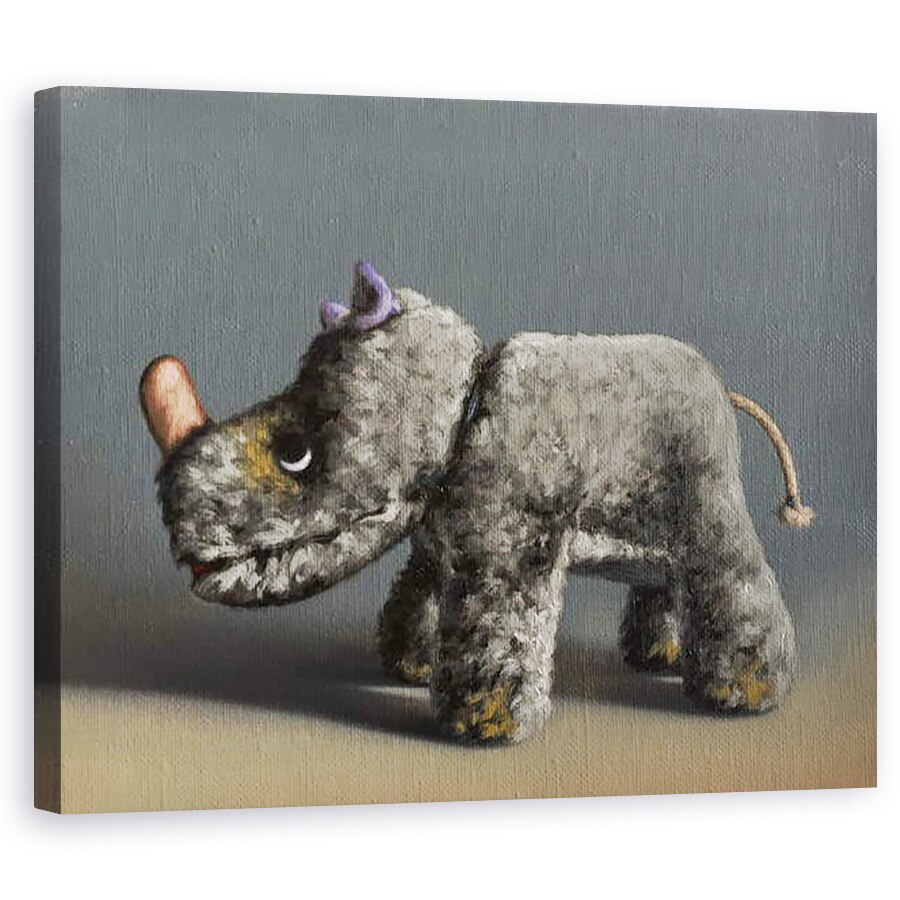 Tablou canvas - Peter Jones - Rhino, 2015, 40 x 50 cm
