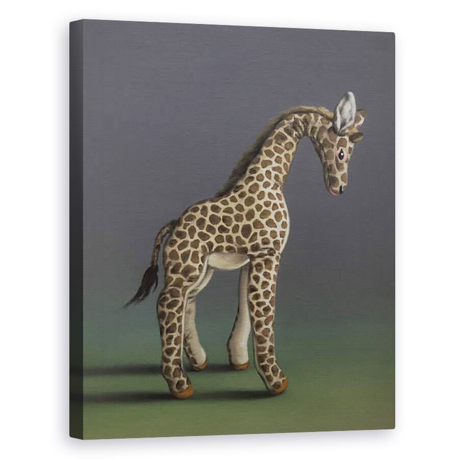 Tablou canvas - Peter Jones - Girafa - Dupa Agasse, 2019, 40 x 50 cm