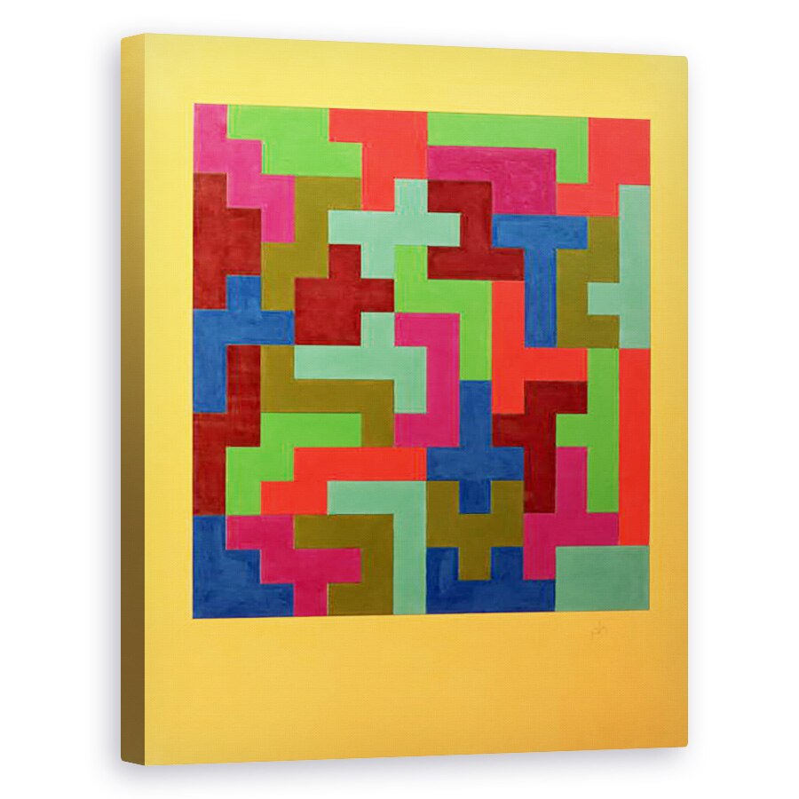 Tablou canvas - Peter McClure - Puzzle II, 40 x 50 cm