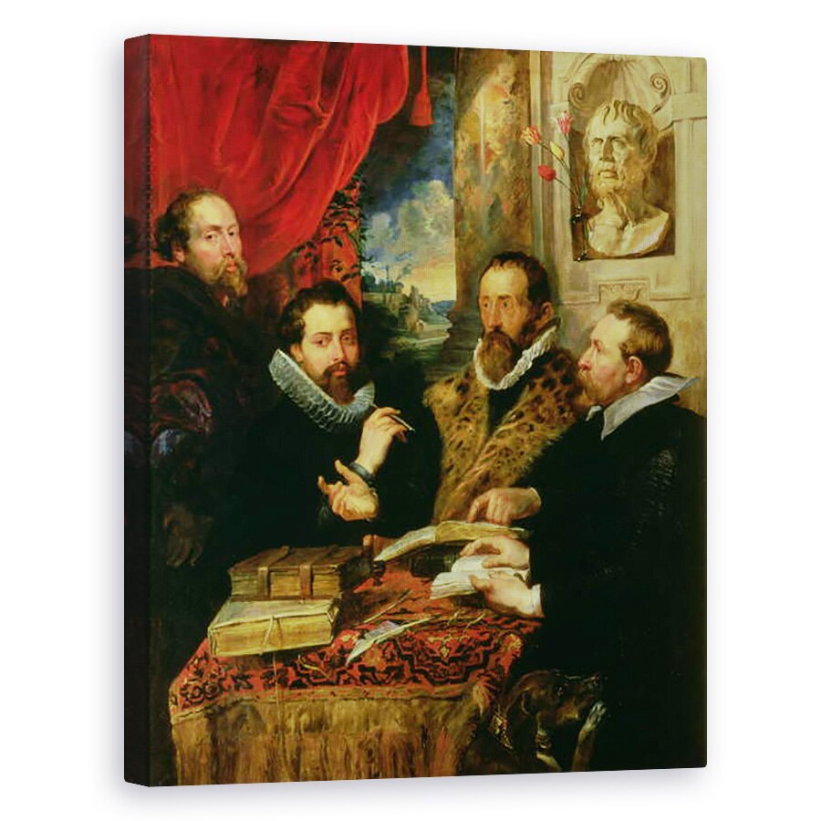 Tablou canvas - Peter Paul Rubens - Cei Patru Filozofi, 60 x 75 cm