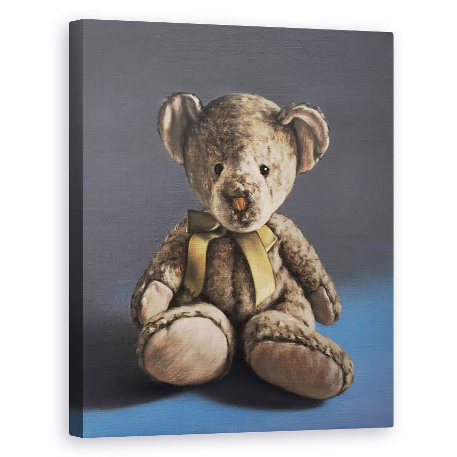 Tablou canvas - Peter Jones - Pinki Ursul, 2017, 40 x 50 cm