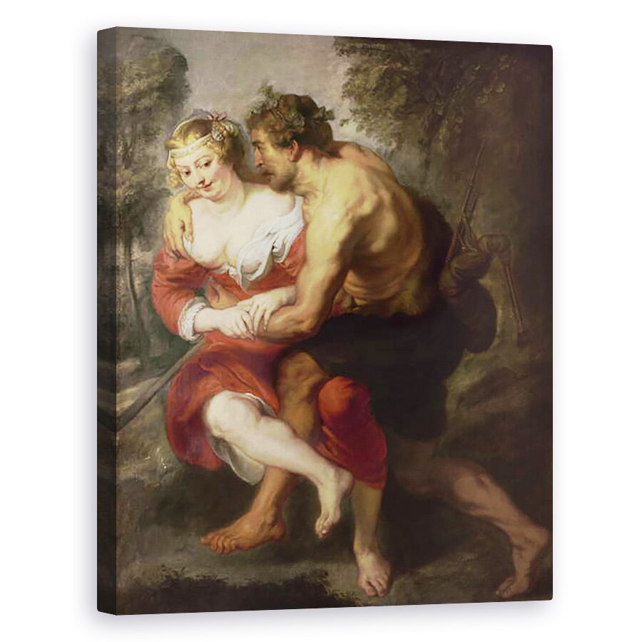 Tablou canvas - Peter Paul Rubens - Scena de dragoste sau, 40 x 50 cm