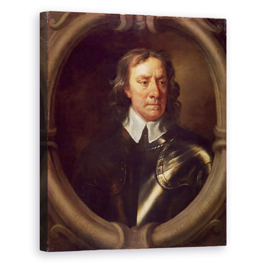 Tablou canvas - Peter Lely - Oliver Cromwell, 40 x 50 cm