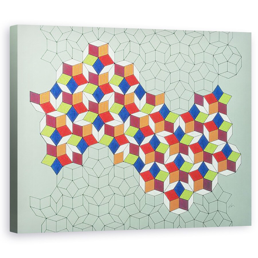 Tablou canvas - Peter McClure - Enigma lui Penrose, 60 x 75 cm