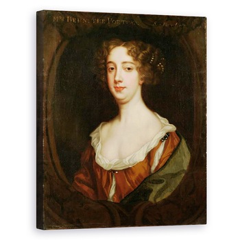Tablou canvas - Peter Lely - Aphra Behn 1640-89, 60 x 75 cm Tablou canvas - Peter Lely - Aphra Behn 1640-89, 60 x 75 cm