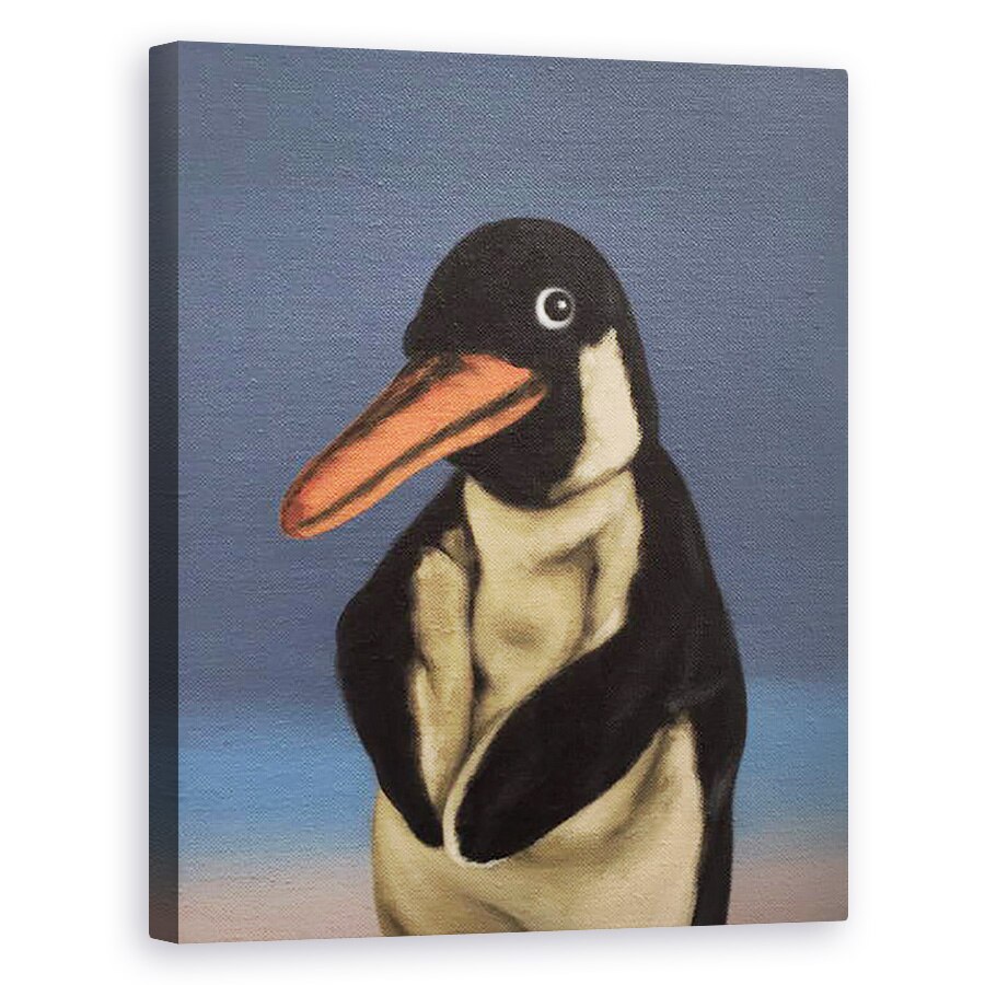 Tablou canvas - Peter Jones - Penguin, 2018, 60 x 75 cm