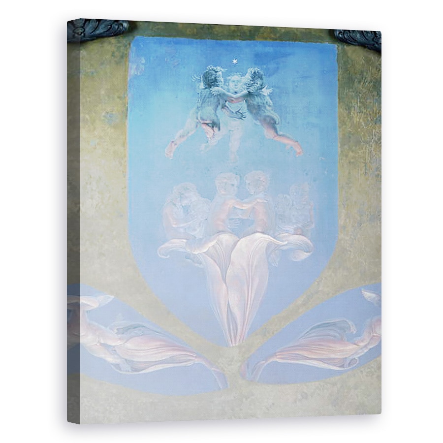 Tablou canvas - Philipp Otto Runge - O sectiune din cea de-a doua versiune a Diminetii II, 40 x 50 cm