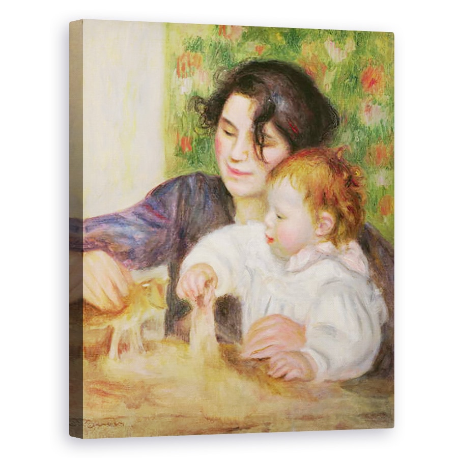 Tablou canvas - Pierre Auguste Renoir - Gabrielle and Jean, 40 x 50 cm