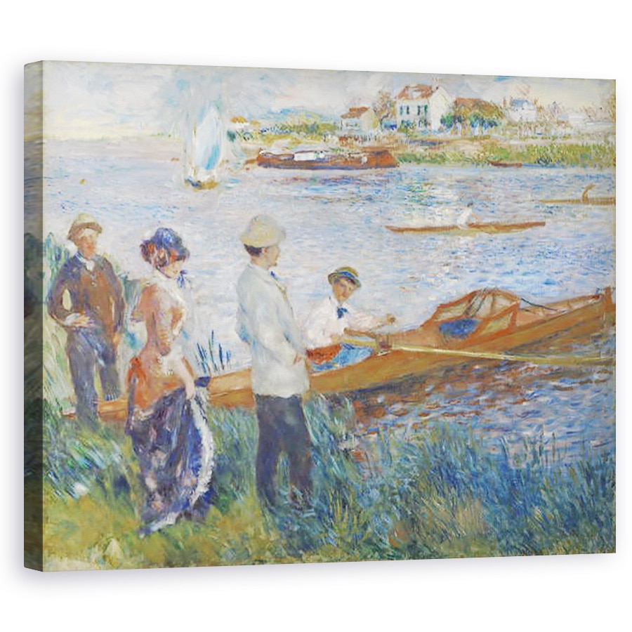 Tablou canvas - Pierre Auguste Renoir - Vagasii la Chatou, 40 x 50 cm