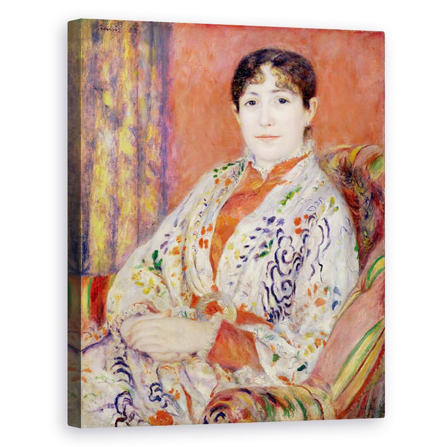 Tablou canvas - Pierre Auguste Renoir - Doamna Heriot, 40 x 50 cm