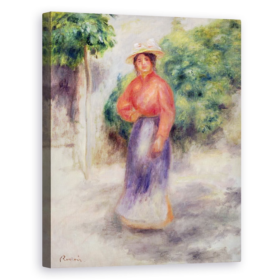 Tablou canvas - Pierre Auguste Renoir - Gabrielle in gradina, 40 x 50 cm