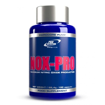 Supliment pre-antrenament cu arginina, Nox-Pro, 100 capsule Supliment pre-antrenament cu arginina, Nox-Pro, 100 capsule
