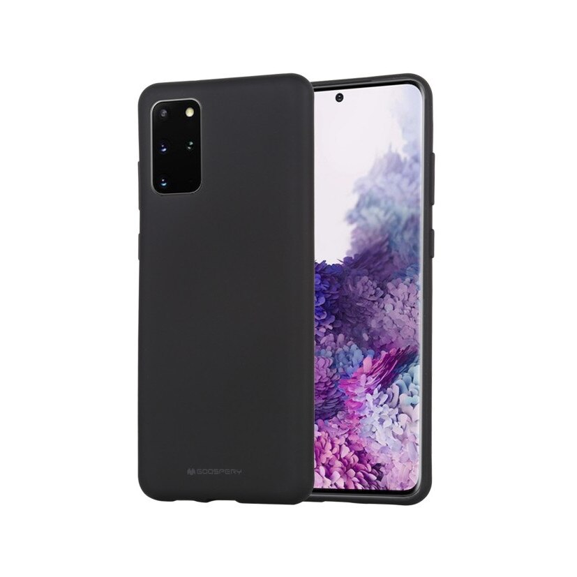 Husa Samsung S20 Plus / S20 Plus 5G, neagra, material tpu, Goospery model Soft feeling