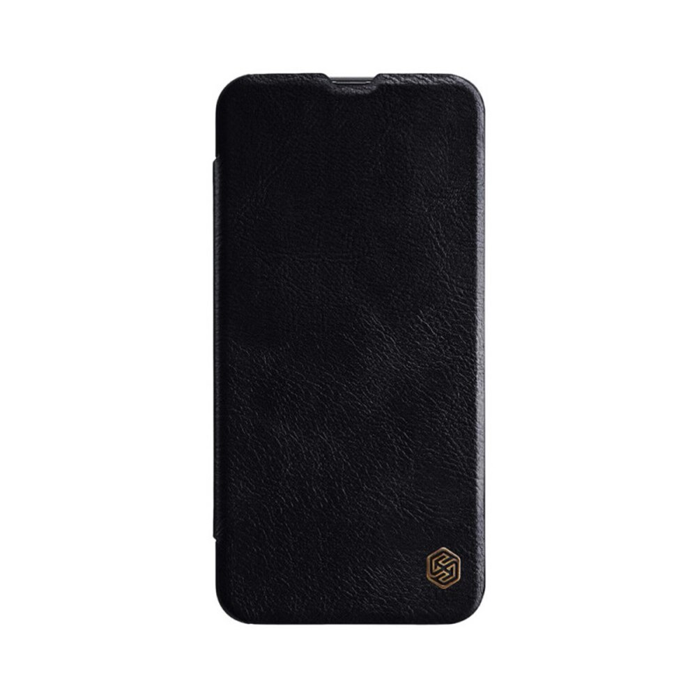Husa Flip din Piele Samsung Galaxy A40 Qin Desire, High Level, No.1 Touch Optim Protect, Negru