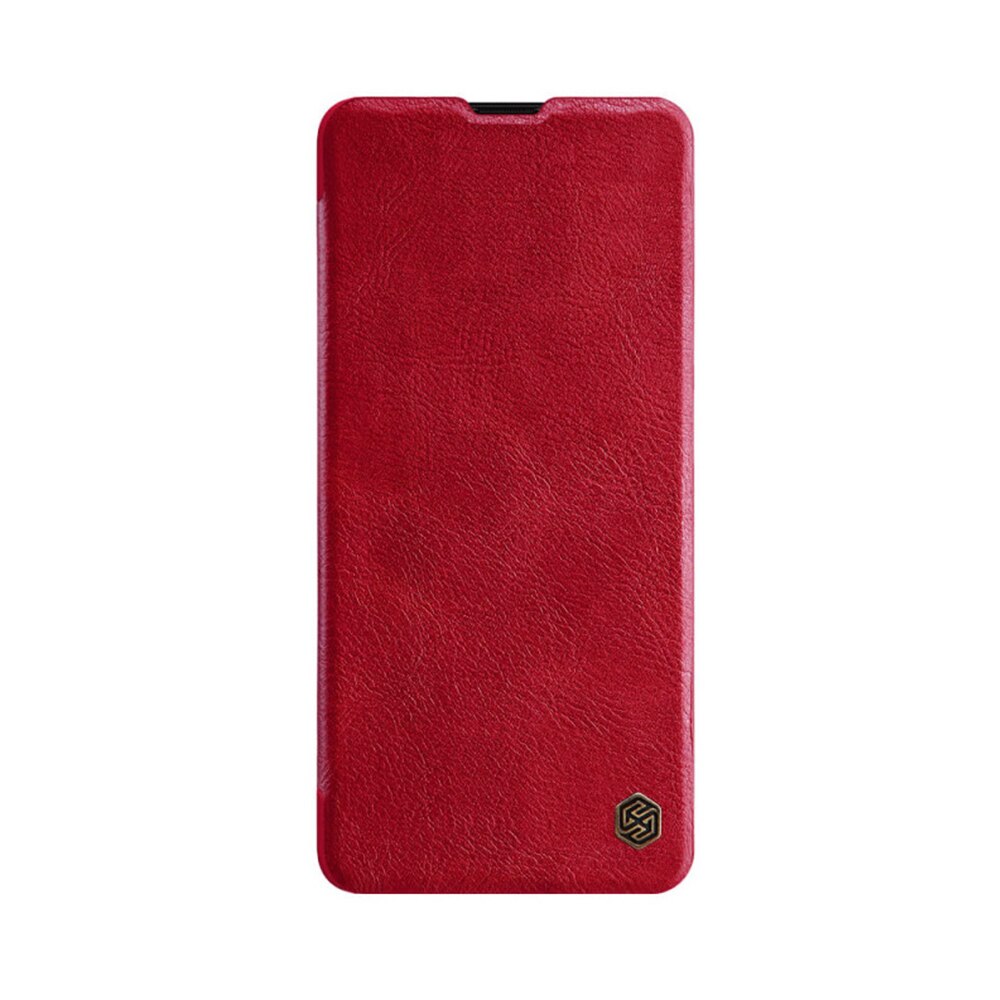 Husa Flip din Piele Apple iPhone 12 PRO Qin Desire, High Level, No.1 Touch Optim Protect, Rosu