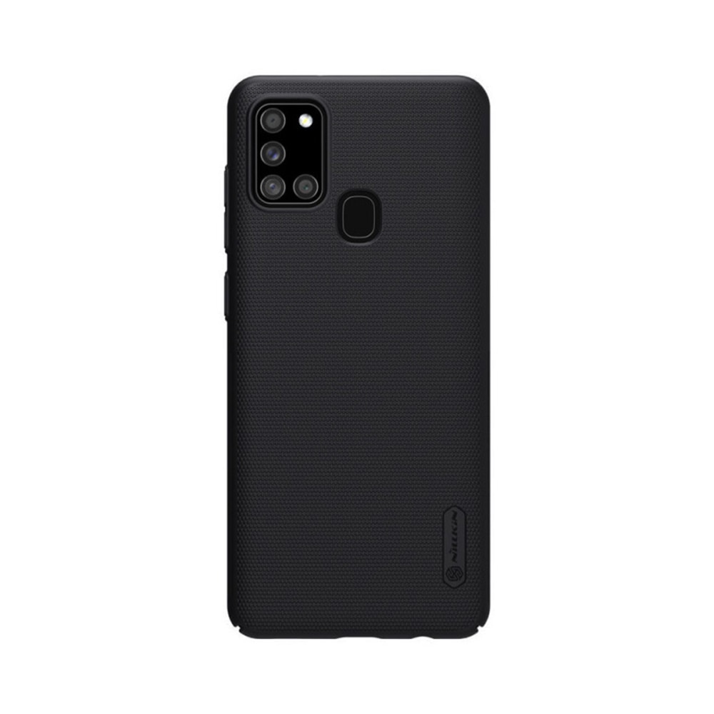 Husa Nillkin Top Shild, SAMSUNG Galaxy A21s Optim Wealthy Star Fit Protect, Negru