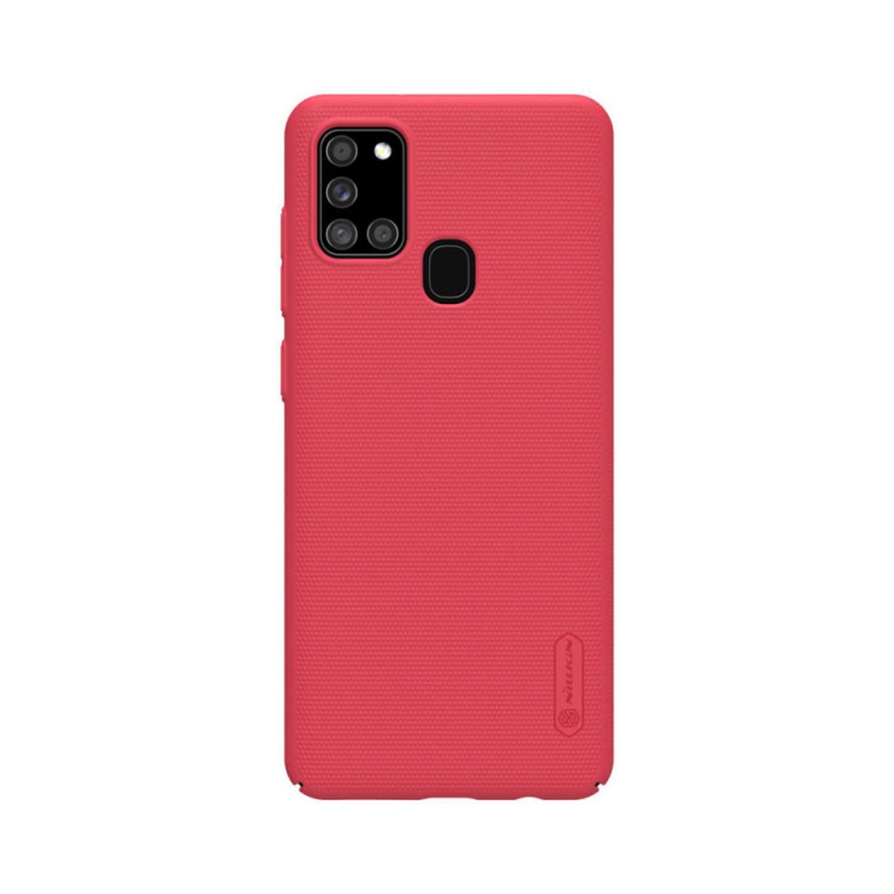 Husa Nillkin Top Shild, SAMSUNG Galaxy A21s Optim Wealthy Star Fit Protect, Rosu