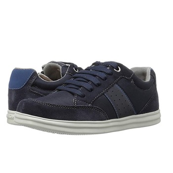 Tenisi din piele intoarsa/panza, Geox, Blue Navy, 29 Tenisi din piele intoarsa/panza, Geox, Blue Navy, 29