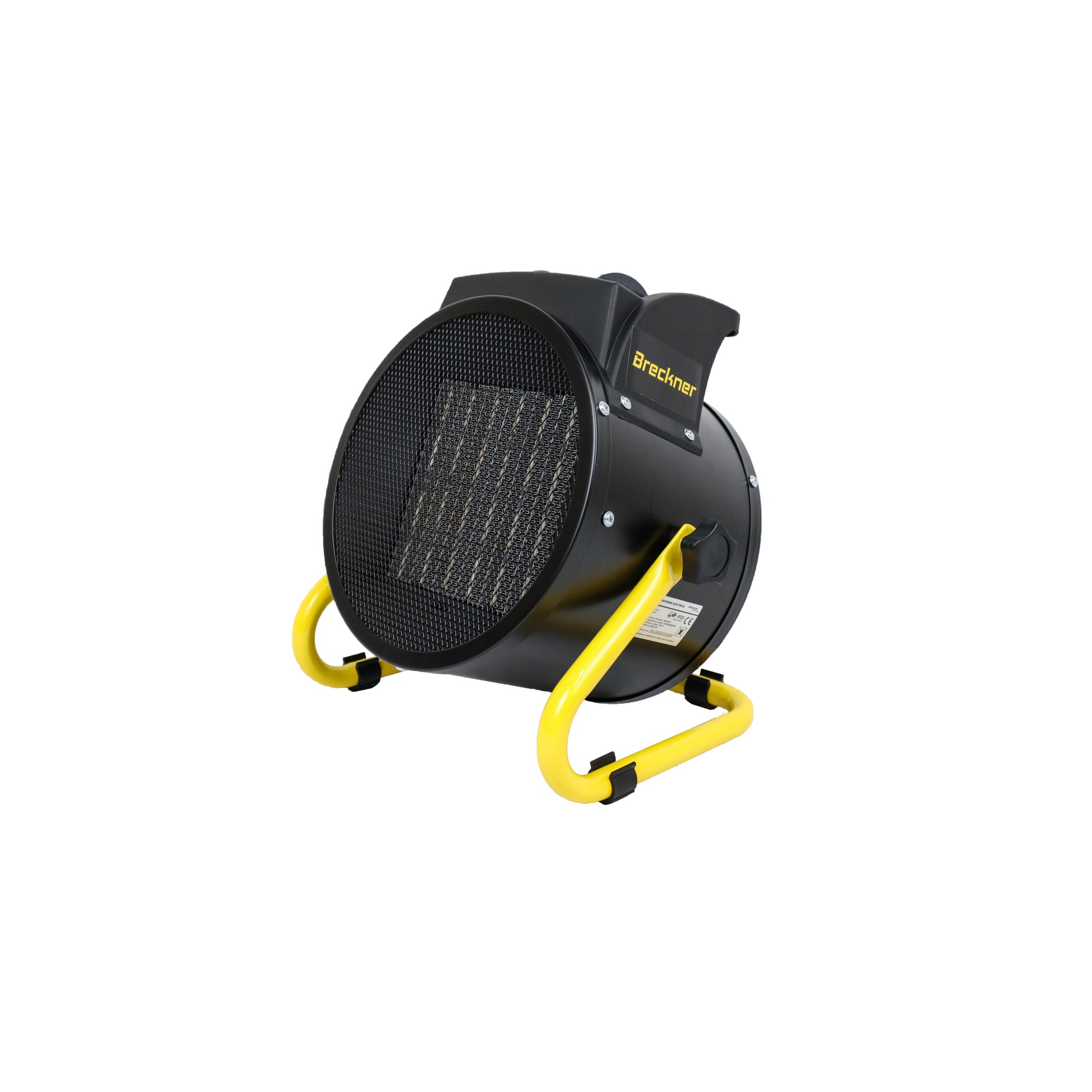 Aeroterma electrica trifazata Breckner AE 5-CT, 5 kw, suprafata incalzita 48 mp, volum aer incalzit 588 mc/h, dubla protectie la supraincalzire, greutate 4.9 kg