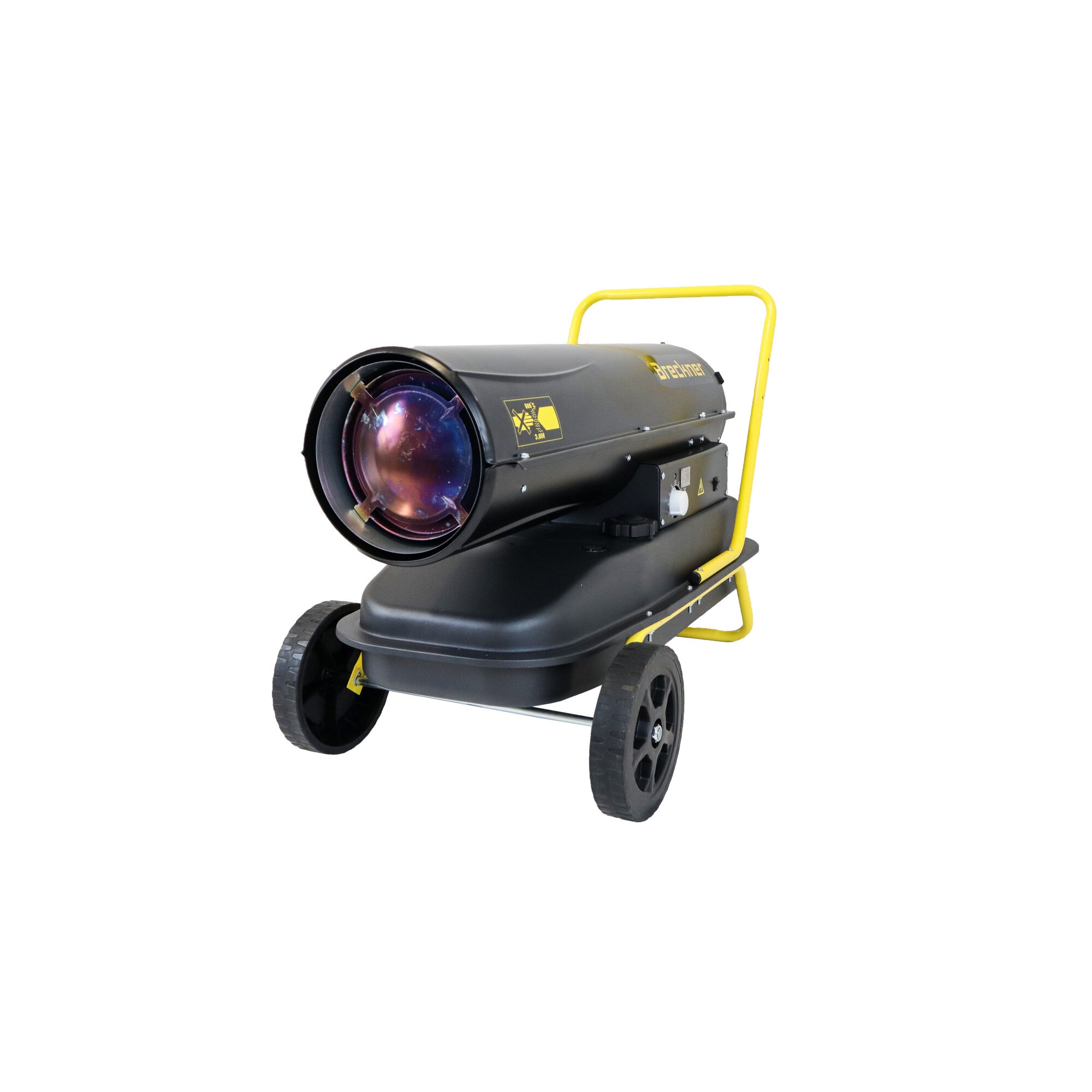 Aeroterma pe motorina Breckner AD 30, 30 kw, volum aer incalzit 720 mc/h, consum combustibil 2.4 L/ora, termostat, protectie la supraincalzire, greutate 23 kg