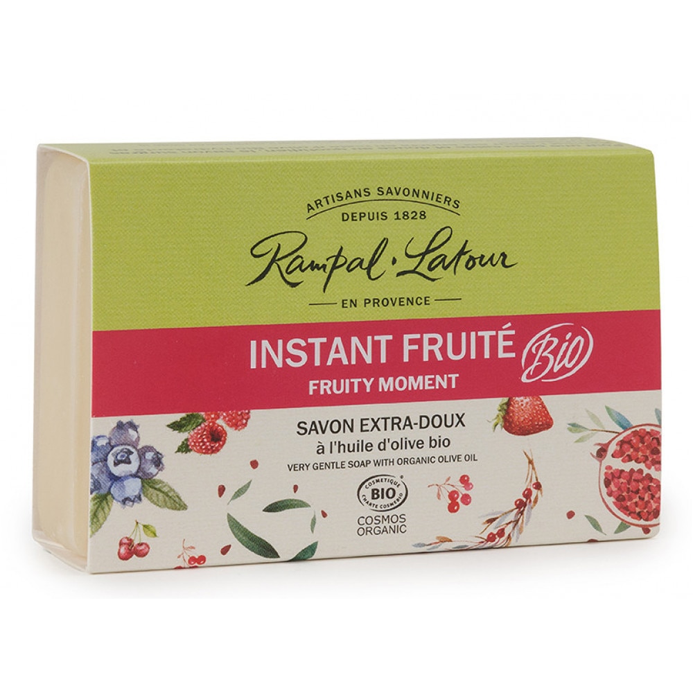 Sapun bio cu fructe rosii Instant Fruite 100g Rampal Latour